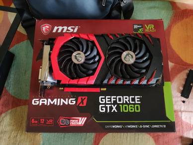 MSI GeForce GTX 1060 6GB GDDR5 (Dual Fan)