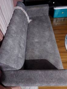 3+2 Seater Sofa , 1x Stoolchair (black colour)