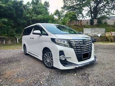 2016 Toyota Alphard S A PACKAGE TYPE BLACK