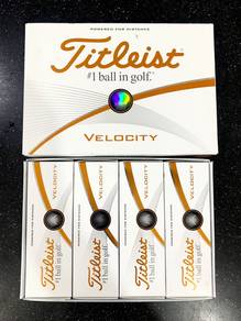 Golf Ball New Titleist Velocity