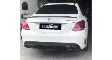 Mercedes W205 C63 diffuser W205 diffuser facelift