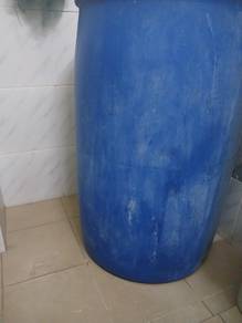 tong air biru 200 liter