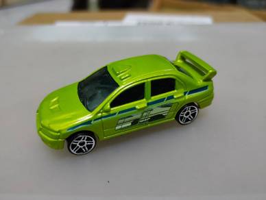 Hotwheels Fast and Furious Mitsubishi Lancer Evo 7