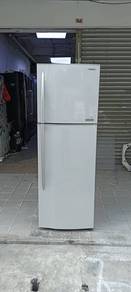 Toshiba 2doors fridge refrigerator 300L peti sejuk