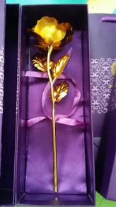 Gold Plated Rose (Wedding Gift/ Valentine Gift)