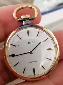 Vintage Citizen manual wind pocket watch