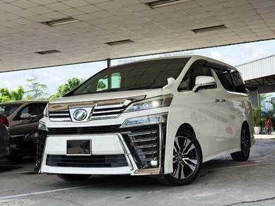 2018 Toyota Vellfire ZG