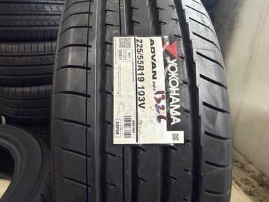 Tayar baru 225 55 19 yokohama advan v61 E+ 2026