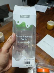 Basilic Wide-Neck Glass Feeding Bottle