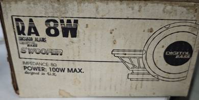 DIGITAL BASS 8" Woofer Speaker – Brand New, 100W M