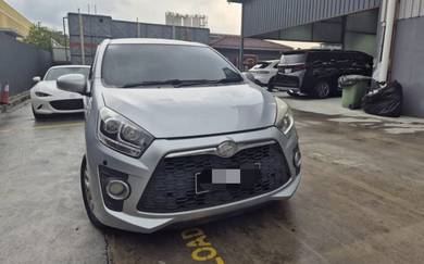 Perodua Axia SE in Damansara Perdana, SGR