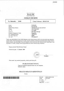 Residential Land in Kuantan, PHG