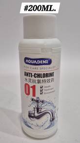 Aquadine Anti Chlorine 200ml Aquarium Fish Ikan