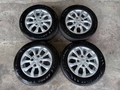 Rim proton 14 inch mc2 iswara tyr 98% tahun 2025