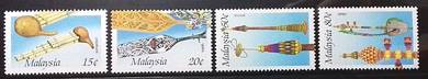 Mint Stamp Musical Instrument Malaysia 1987