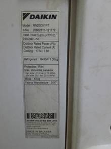 Aircond Jenama Daikin 1.5 Dijual