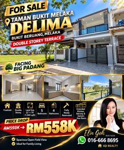 2-storey Terraced House For Sale in Bukit Beruang,MLK