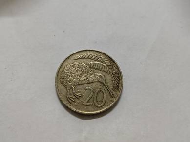 New Zealand 20cent 1979