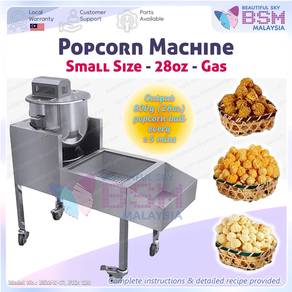 Popcorn Machine 28oz Gas Mesin Pop Corn Ball Maker