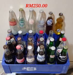 Botol Lama Coca Cola Pepsi Old Bottles Crate