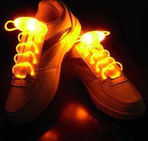 Bright Flashing Funky Disco Shoelace Blinking Shoe