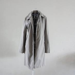 Burberry grey trend coat