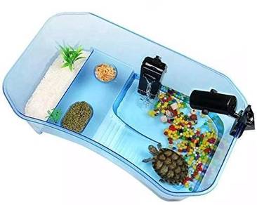 Turtle Kura Kura Aquarium Tank Large-Blue