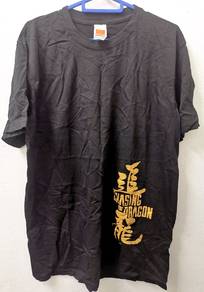 Chasing The Dragon Black T-shirt - Size (M,L)