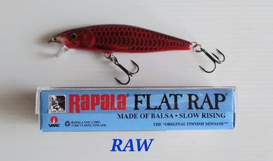 Rapala Flat Rap 8cm RAW Fishing Lure