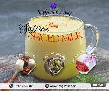 Saffron Spiced Milk by saffroncottage