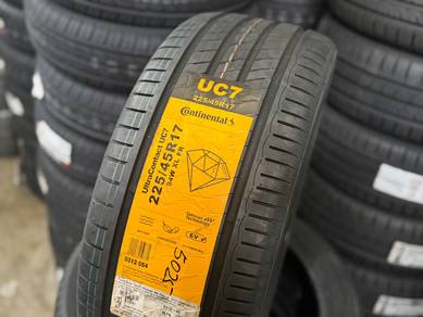 Tayar Baru 225 45 17 Continental UltraContact UC7
