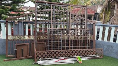 Set pagar + grill
