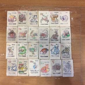 Kids Alphabet Animals Erasers Set 24pcs