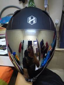 HNJ Double Visor Full Face Helmet