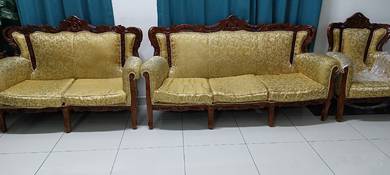 sofa kayu jati set
