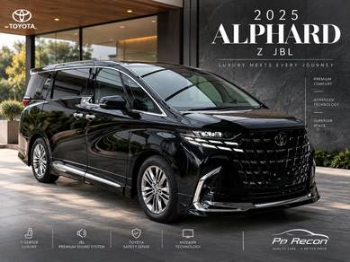 Toyota Alphard Z in Taman Tun Dr Ismail, KUL