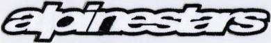 Alpinestars Text Logo #BTW Motorcycle Sport Patch