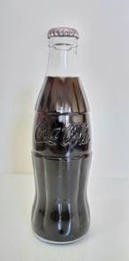 Coke Coca-Cola Thailand 250ml Emboss Glass Bottle