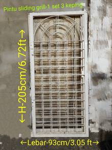 secondhand
Pintu sliding grill
