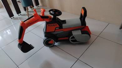 mainan budak excavator 
