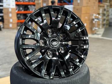 NEW 18 Land Rover Kahn Black Rim Defender 5 pcs
