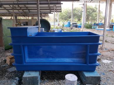 Fiberglass Fish Tank / Top Filter  :