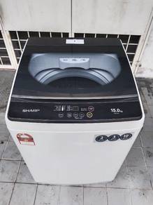 Sharp washing machine 15, kg top washer