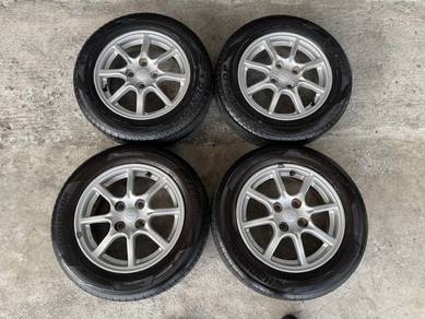Rim original perodua tayar 95% viva axia bezza myv