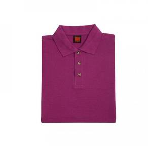 T-shirt Plain Polo Oren Sport Short Sleeve Purple