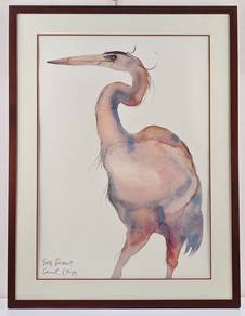 Self Portrait Bird Reproduction Open Lithograph