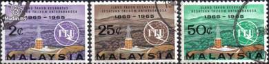 1965 I.T.U ITU Centenary Malaya Stamp