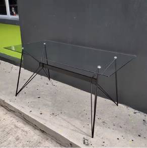glass dining area