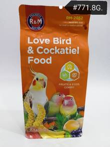 RM-2052 Cockatiel 771.8gram Love Bird Food Fruits