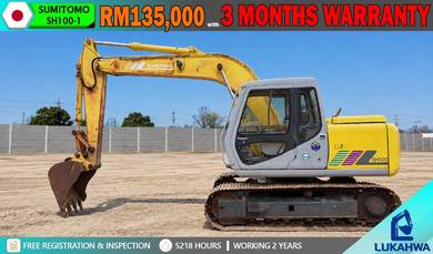 [JAPAN IMPORTED] SUMITOMO SH100-A1 Mesin Excavator